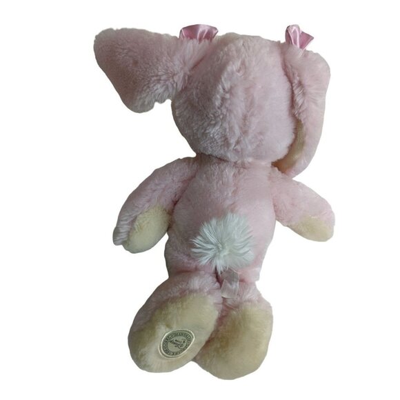 Disney store Bunny Minnie mouse pink white pastel 14" plush stuffed a animal toy - Picture 4 of 6